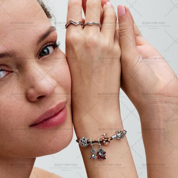 Pandora Disney The Lion King Timon & Pumbaa Splittable Dangle Charm - Picture 4 of 6